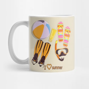 I love summer - Classic summer Mug